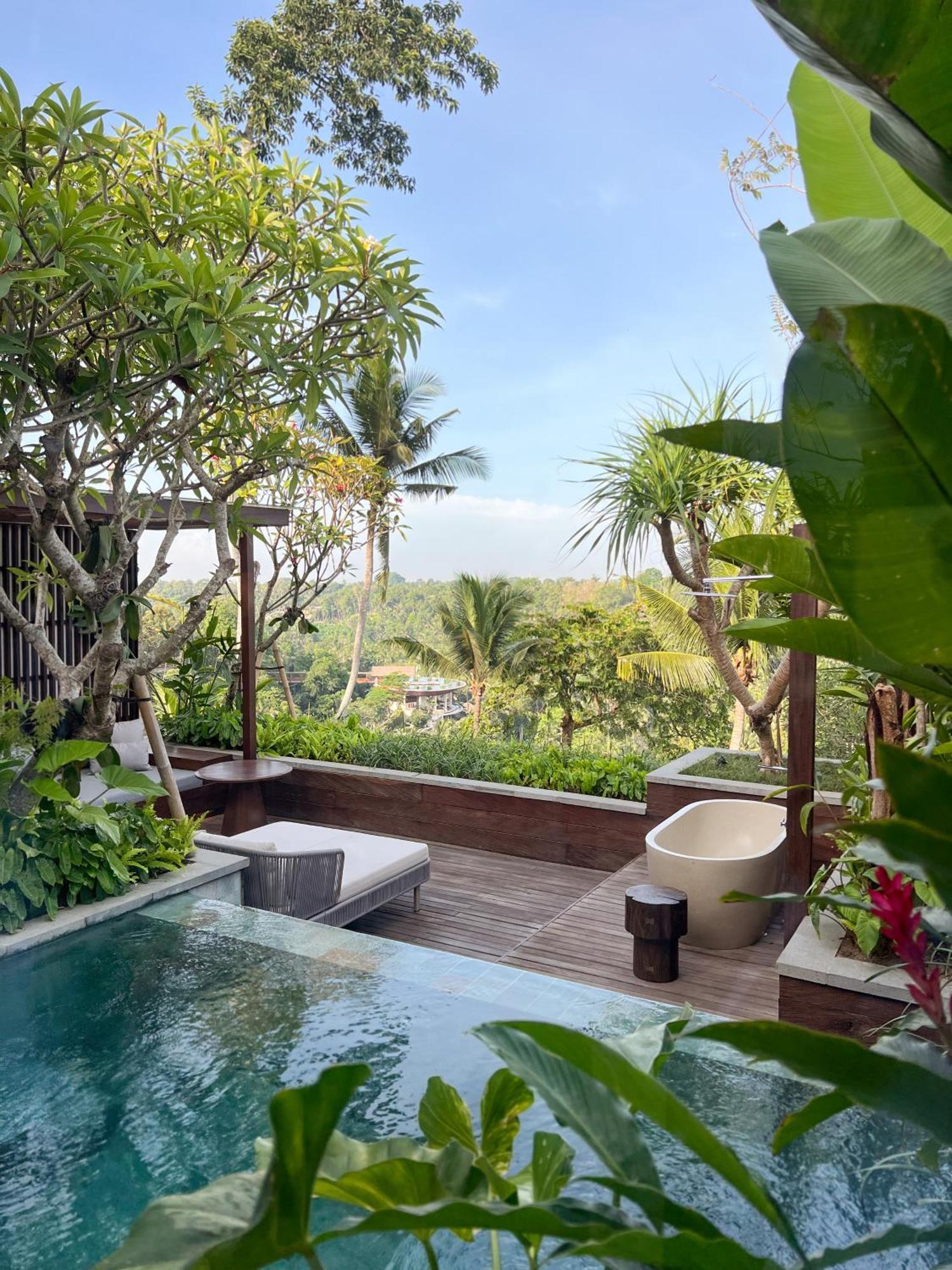 Villa The Ridge Bali Ubud Exterior foto